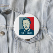 BILL CLINTON 2016 -.png Ronde Button 4,0 Cm (In situ)