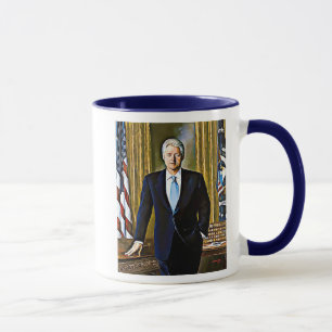 Bill Clinton 42e President Keepsake Coffee Mok