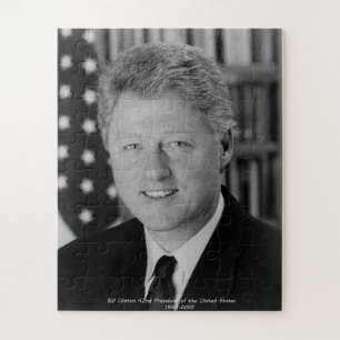 Bill Clinton 42e president van de Verenigde Staten Legpuzzel