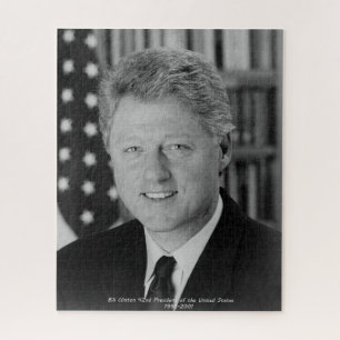 Bill Clinton 42e president van de Verenigde Staten Legpuzzel