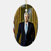Bill Clinton 42nd President Keepsake Ornament (Rechts)