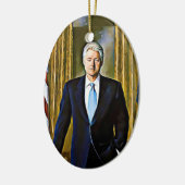 Bill Clinton 42nd President Keepsake Ornament (Links)