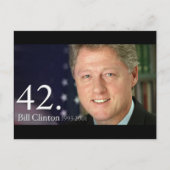Bill Clinton Briefkaart (Voorkant)
