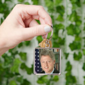 Bill Clinton Democratic President White House Sleutelhanger (Hand)