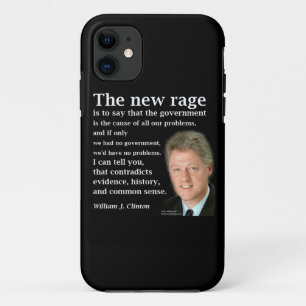 Bill Clinton Geen Overheid Citaat iPhone 5 Hoesje