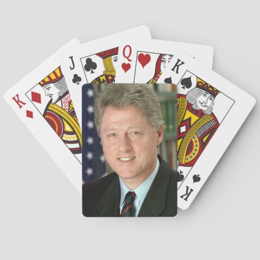 Bill Clinton Speelkaarten (Achterkant)