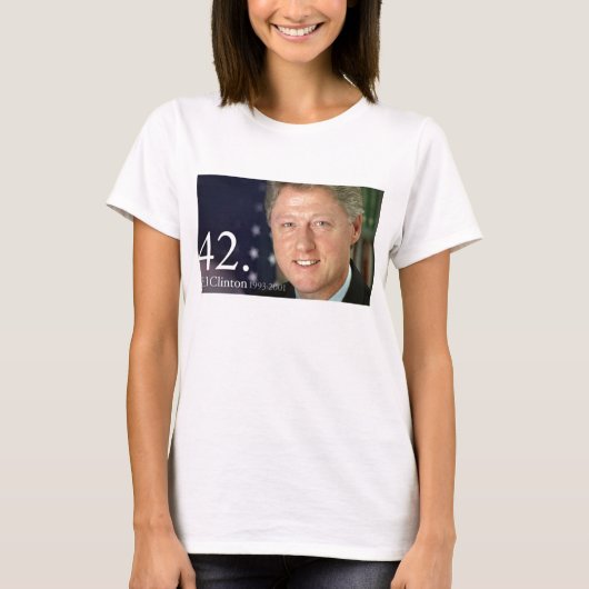 Bill Clinton T-shirt (Voorkant)