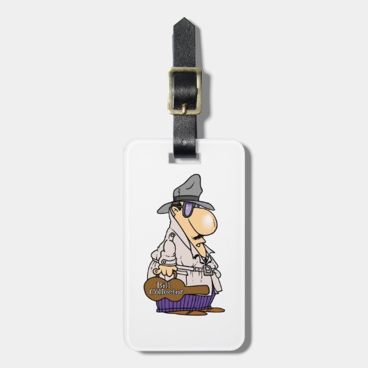 Bill Collector Bagagelabel (Voorkant verticaal)