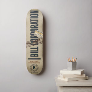 BILL CORPORATION: gebruikt Skateboard