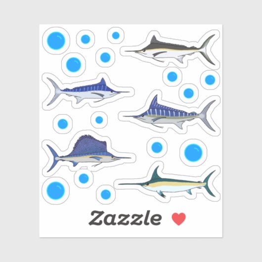 Bill Fish Sticker (Vel)