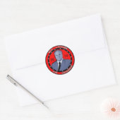 Bill Lockyer Round-Stickers van 2010 Ronde Sticker (Envelop)