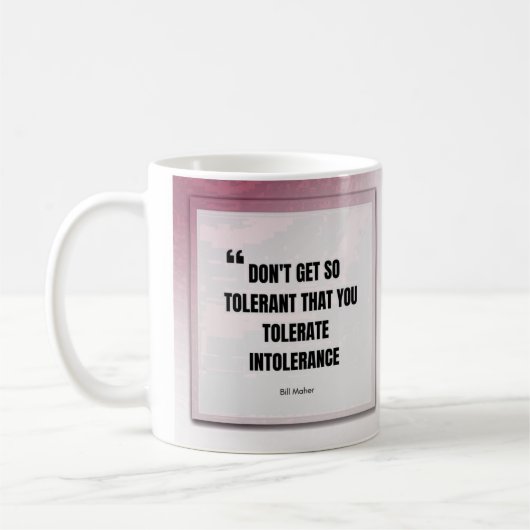 Bill Mahar cite Mug (Gauche)