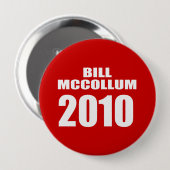 BILL MCCOLLUM FOR GOVERNOR RONDE BUTTON 4,0 CM (Voorkant /achterkant)