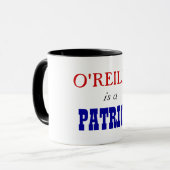 Bill O'Reilly Patriot Mok (Voorkant links)