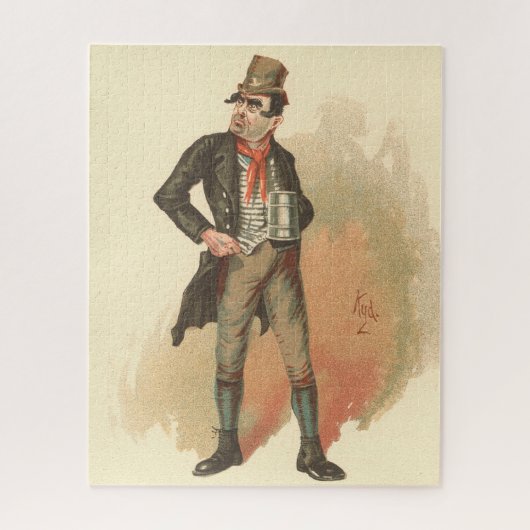 Bill Sikes van Kyd, Charles Dickens Oliver Twist Legpuzzel (Verticaal)