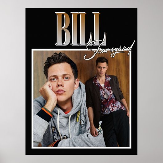 Bill skarsgard poster (Voorkant)