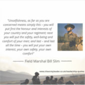 Bill Slim 'Unegoïsme' Sticker (Voorkant)