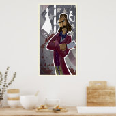 Bill "The Butcher" Cutting Poster (Keuken)