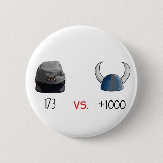 Bill vs. Eric (leeftijdsversie) - knop Ronde Button 5,7 Cm (Voorkant)