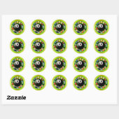 BILLARD BALLS RONDE STICKER (Vel)