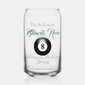 Billard de la piscine Salle 8 Ball Boire Bière (Verso)