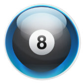 Billard de sport 8 Boutons de tiroir de balle (Devant)