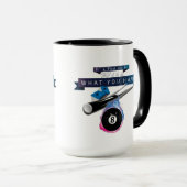 Billard de sport et tasse à café de piscine avec m (Devant droit)