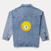 Billard jaune numéro un (Verso)