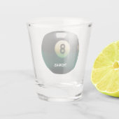 Billard Pool Huit Bal Verre de tir personnalisé (Dos)