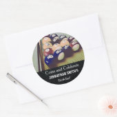 Billard Pool Stickers Anniversaire robuste (Enveloppe)