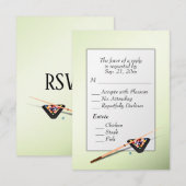 Billard RSVP avec choix pour le dîner (Devant / Derrière)