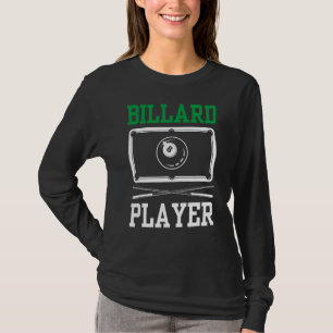 Billard Speler Pool Biljart T-shirt