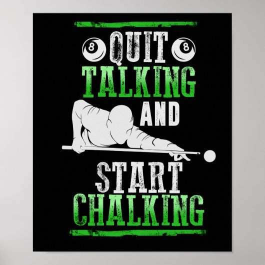 Billard Style Poster (Voorkant)