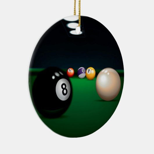 Billard / Table de billard / Ornement - SRF (Droite)