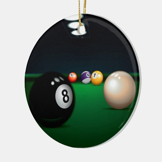 Billard / Table de billard / Ornement - SRF (Gauche)