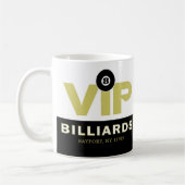Billard VIP Customisé Coffee Mug (Gauche)