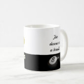 Billard VIP Customisé Coffee Mug (Devant droit)
