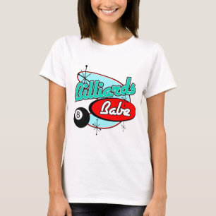 Billards Babe T-shirt