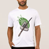 Billards Mannen Actief T-shirt (Voorkant)