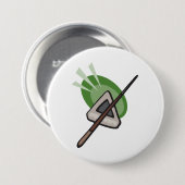 Billards Ronde Button 7,6 Cm (Voorkant /achterkant)