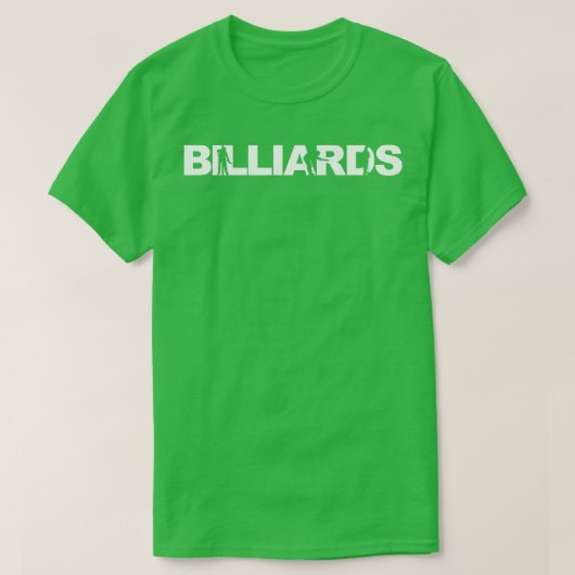 Billards T-shirt (Design voorkant)