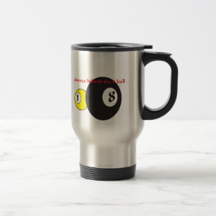 Billards Travel Mug. Reisbeker