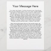 Billboard Flyer met zonne-energie (Achterkant)