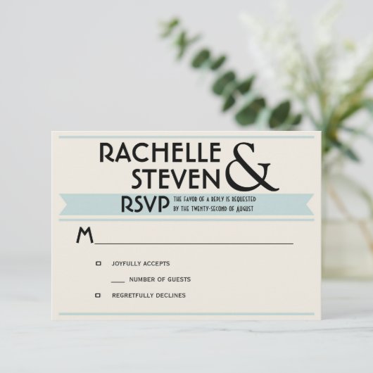 Billboard Wedding RSVP (Staand voorkant)