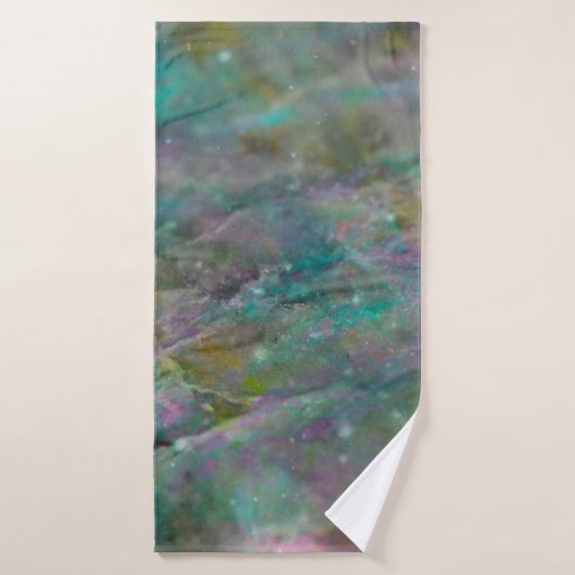 Bille de cristal arc-en-ciel multicolore (Serviette de bain)