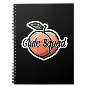 Billen Squad Perzik Fitness Workout Notitieboek