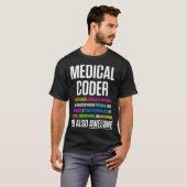 Biller-codering met medische coder t-shirt (Voorkant volledig)
