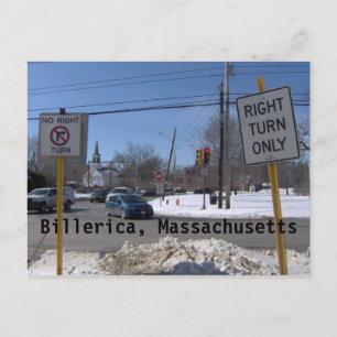 Billerica, Massachusetts Briefkaart