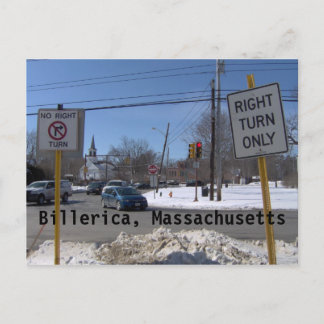 Billerica, Massachusetts Briefkaart