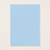 Billet baby shower Raffle/Crème/Tortue bleue (Dos)